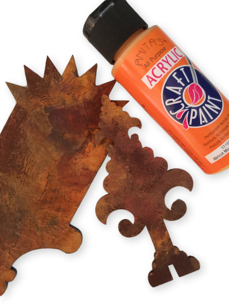 Textured Faux Rust