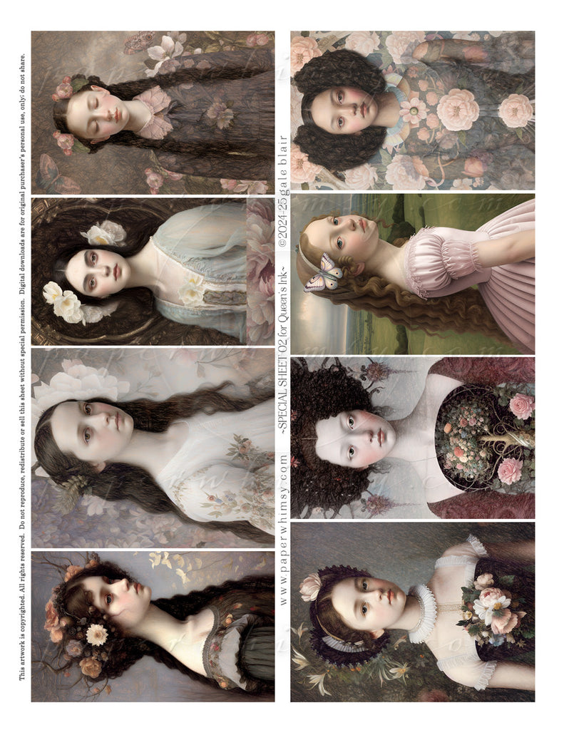 Custom Queen's Ink Sheet 02 PDF