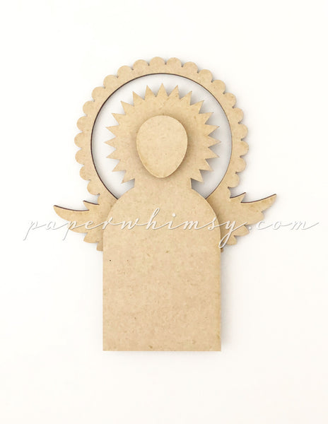 Floating Angel No.1 - paperwhimsy