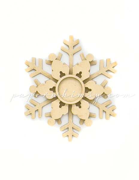 Dekorativ Snöflinga No.7