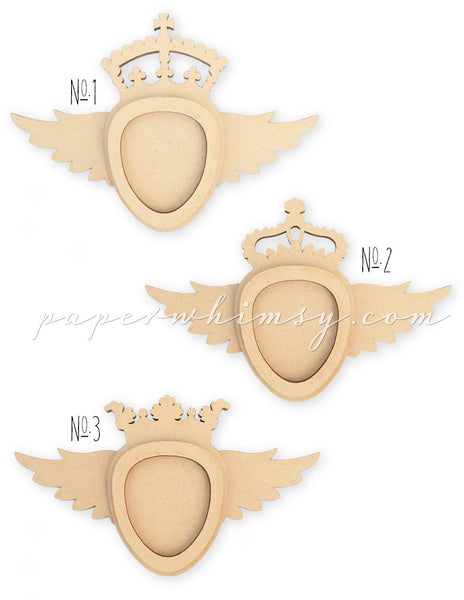 Crown Lover's Eyes Tokens - paperwhimsy