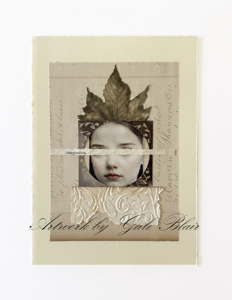 Original Collage Art No1-2025 Unframed