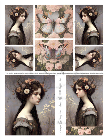 Sheet 384 PRINTED - paperwhimsy