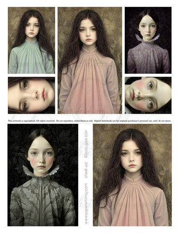 Sheet 441 PRINTED - paperwhimsy