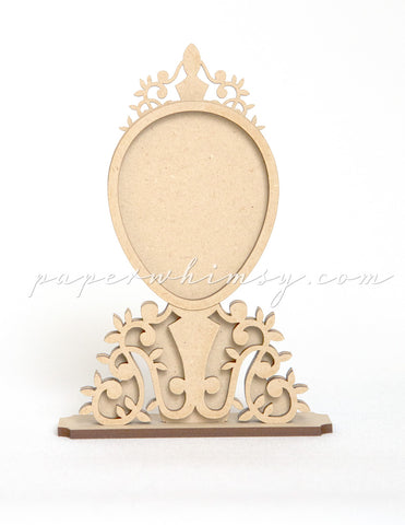 Curious Ornate Egg - paperwhimsy