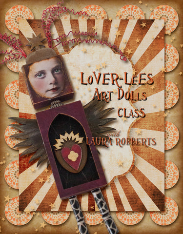 Lover Lees Art Dolls Bits - paperwhimsy