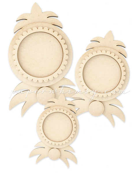 Odd Cameo Medallion - paperwhimsy