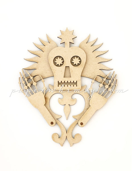 Splendid Skelly No.3 - paperwhimsy