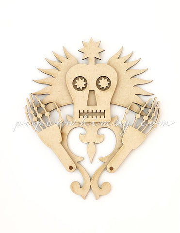 Splendid Skelly No.3 - paperwhimsy