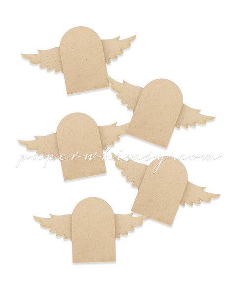 Mini Winged Arches - paperwhimsy