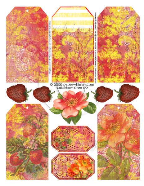 Digi 100 PRINTED - paperwhimsy