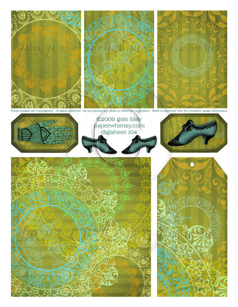 Digi 104 PRINTED - paperwhimsy