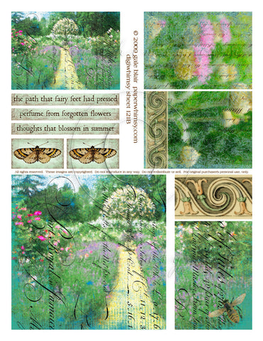 Digi 121 PRINTED - paperwhimsy