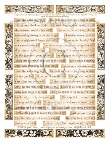 Digi 123 PRINTED - paperwhimsy