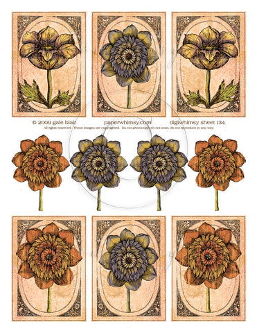 Digi 134 PRINTED - paperwhimsy