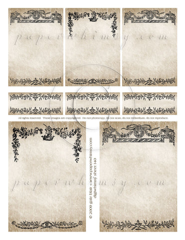 Digi 140 PRINTED - paperwhimsy