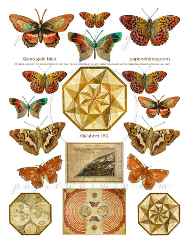 Digi 185 PRINTED - paperwhimsy