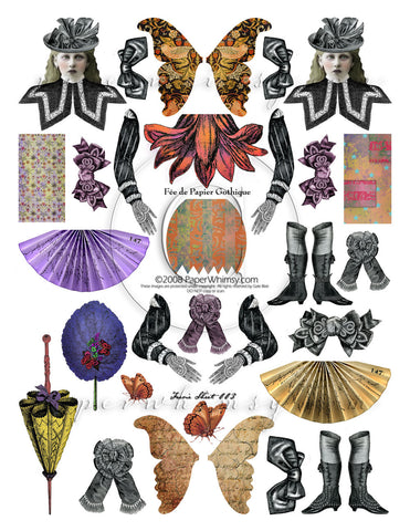 Gothique Faerie 003 PDF - paperwhimsy