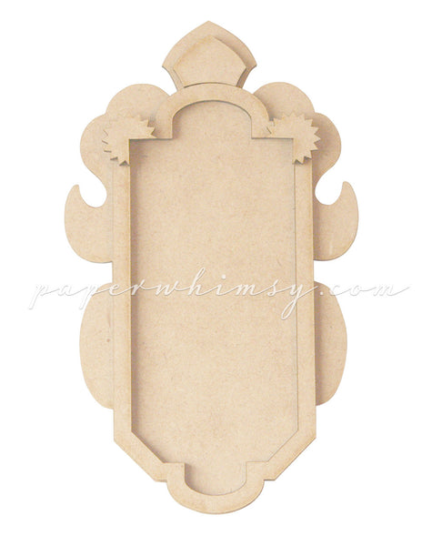 Curious Medallion No.3 - paperwhimsy