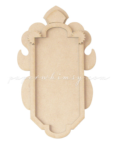 Curious Medallion No.3 - paperwhimsy