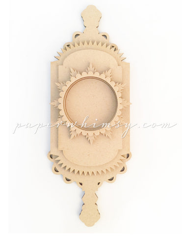 Curious Medallion No.15 - paperwhimsy
