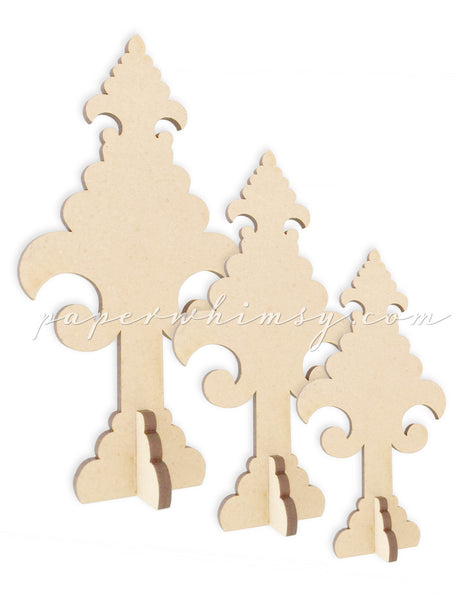 Ornate Trees - paperwhimsy