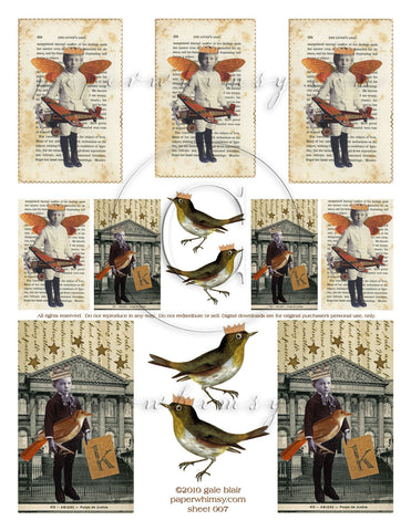 Sheet 007 PDF - paperwhimsy