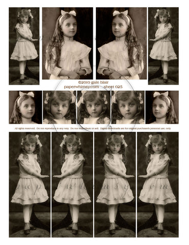 Sheet 025 PRINTED - paperwhimsy