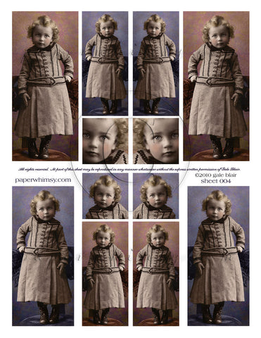Sheet 004 PRINTED - paperwhimsy