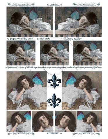 Sheet 076 PDF - paperwhimsy