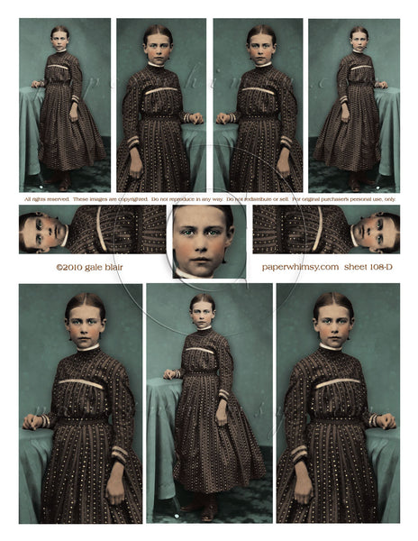 Sheet 108 PDF - paperwhimsy