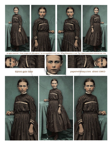 Sheet 108 PRINTED - paperwhimsy