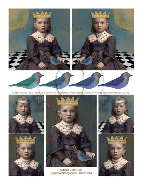 Sheet 124 PDF - paperwhimsy