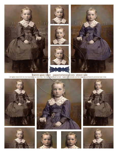 Sheet 129 PDF - paperwhimsy