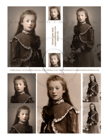Sheet 131 PRINTED - paperwhimsy