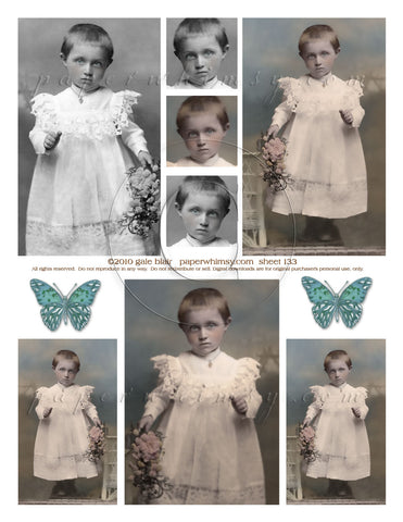 Sheet 133 PRINTED - paperwhimsy