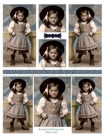 Sheet 134 PDF - paperwhimsy
