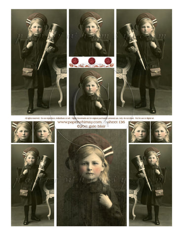 Sheet 136 PRINTED - paperwhimsy