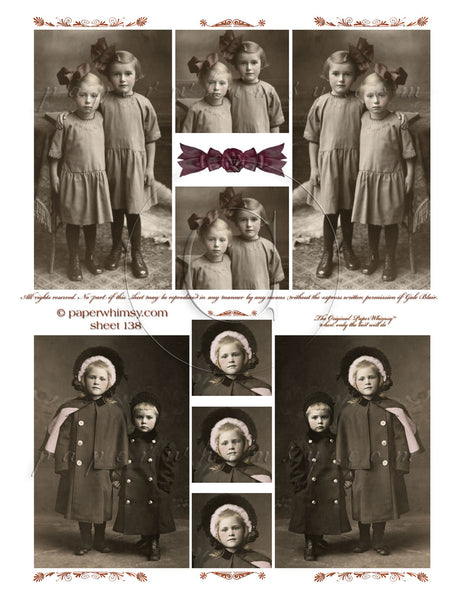 Sheet 138 PDF - paperwhimsy