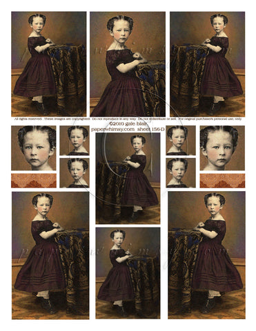 Sheet 156 PRINTED - paperwhimsy
