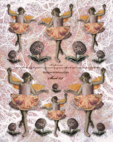 Sheet 157 PRINTED - paperwhimsy