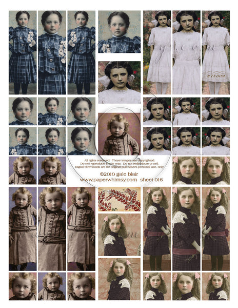 Sheet 016 PRINTED - paperwhimsy