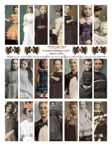 Sheet 163 PDF - paperwhimsy