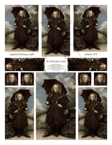 Sheet 177 PRINTED - paperwhimsy