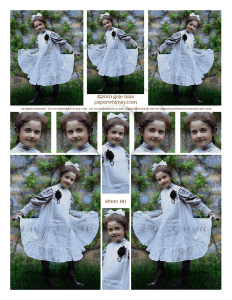 Sheet 181 PDF - paperwhimsy