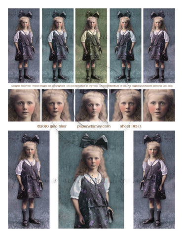 Sheet 185 PRINTED - paperwhimsy