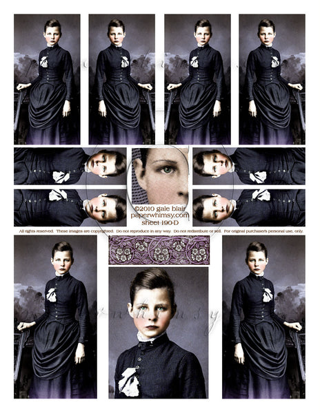 Sheet 190 PRINTED - paperwhimsy