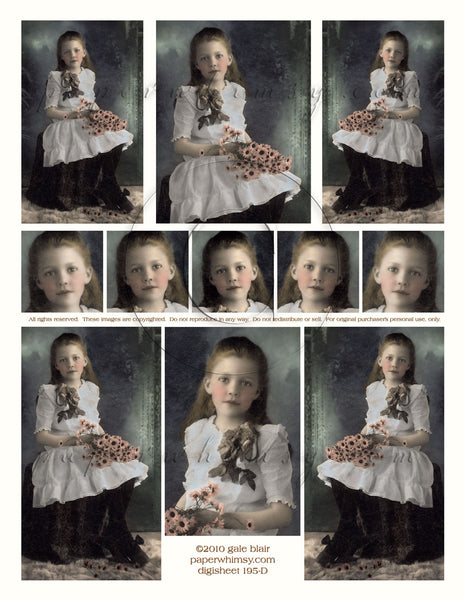 Sheet 195 PRINTED - paperwhimsy