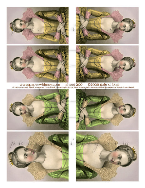 Sheet 200 PDF - paperwhimsy