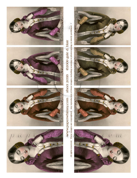 Sheet 205-2 PDF - paperwhimsy